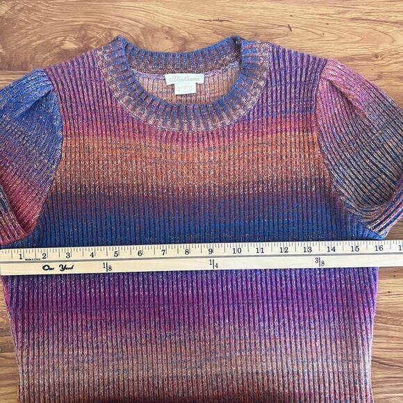 Shoshanna Ridley Ombre Ribbed Knit Sweater Dress Size S - Picture 7 of 9
